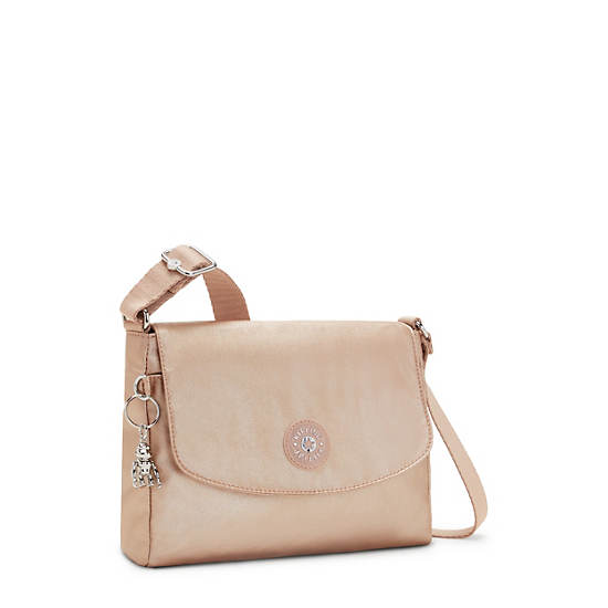 Kipling Tamia Metallic Crossbody Väska Guld | SE 1981LI